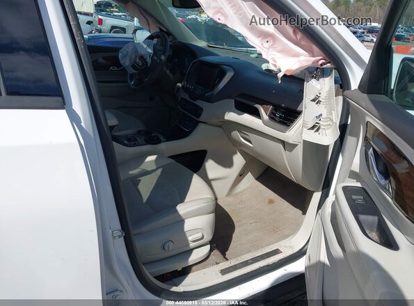 3GKALXEX6KL307399 2019 GMC TERRAIN Белый Вид салона спереди