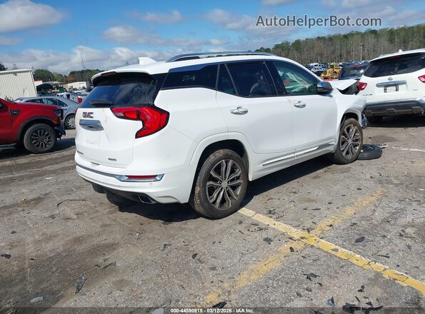 3GKALXEX6KL307399 2019 GMC TERRAIN Белый Задняя правая четверть