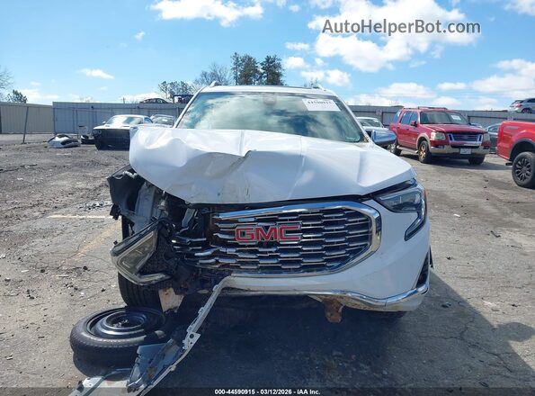 3GKALXEX6KL307399 2019 GMC TERRAIN Белый Вид щитка приборов