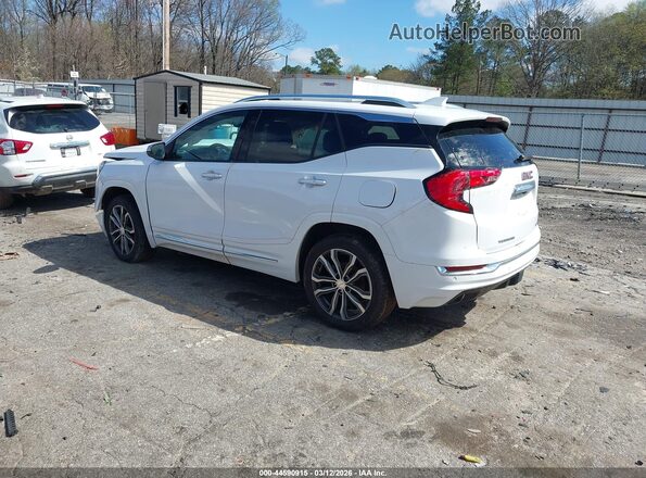 3GKALXEX6KL307399 2019 GMC TERRAIN Белый Задняя левая четверть