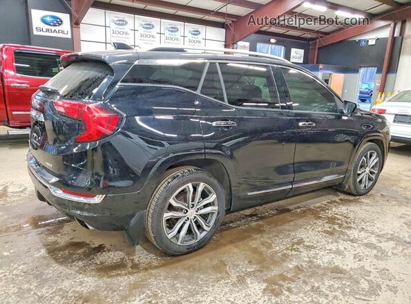 3GKALXEX7LL188747 2020 GMC TERRAIN Black უკანა მარჯვენა