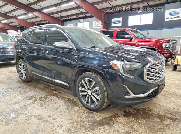 3GKALXEX7LL188747 2020 GMC TERRAIN Black წინა მარჯვენა