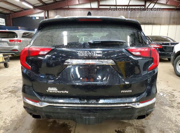 3GKALXEX7LL188747 2020 GMC TERRAIN Black უკანა ხედი