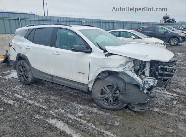 3GKALYEG0RL180133 2024 GMC TERRAIN White Передня права чверть