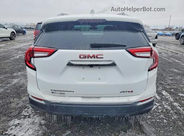 3GKALYEG0RL180133 2024 GMC TERRAIN White Вид ззаду