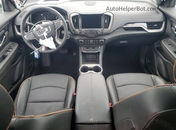 3GKALYEG0RL180133 2024 GMC TERRAIN White Вид панелі приладів