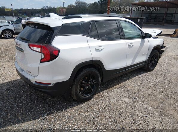 3GKALYEG2RL129183 2024 GMC TERRAIN Белый Задняя правая четверть