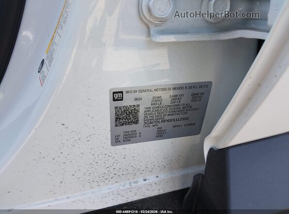 3GN7DLRP6SS112552 2025 CHEVROLET EQUINOX White Widok komory silnika