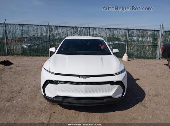 3GN7DLRP6SS112552 2025 CHEVROLET EQUINOX White Widok zestawu wskaźników