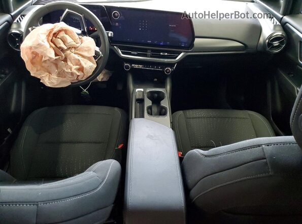 3GN7DMRP3SS208824 2025 CHEVROLET EQUINOX Белый Вид панели приборов