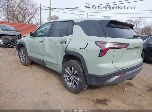 3GNAXHEG0SL252784 2025 CHEVROLET EQUINOX Green Задня ліва чверть