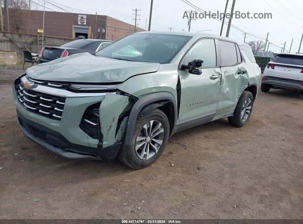 3GNAXHEG0SL252784 2025 CHEVROLET EQUINOX Green Передня ліва чверть