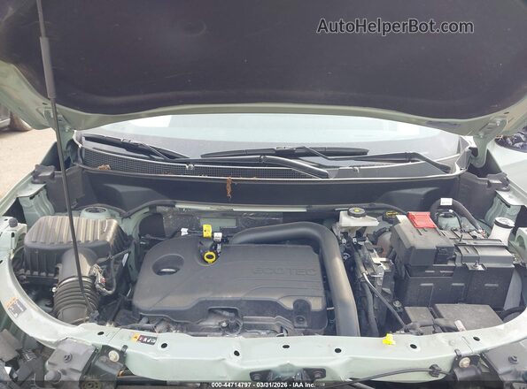 3GNAXHEG0SL252784 2025 CHEVROLET EQUINOX Green Вид ззаду
