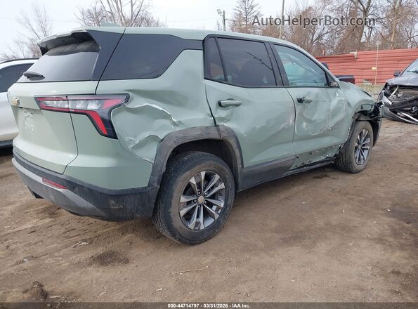 3GNAXHEG0SL252784 2025 CHEVROLET EQUINOX Green Задня права чверть