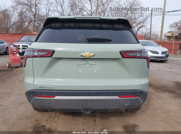 3GNAXHEG0SL252784 2025 CHEVROLET EQUINOX Green 