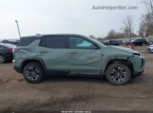 3GNAXHEG0SL252784 2025 CHEVROLET EQUINOX Green Вид щитка приладів