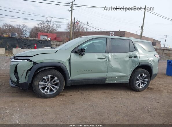 3GNAXHEG0SL252784 2025 CHEVROLET EQUINOX Green Вид задньої частини салону