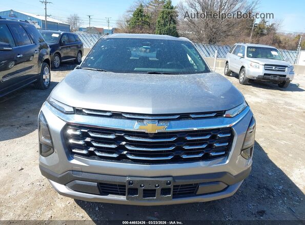 3GNAXHEG3TL105697 2026 CHEVROLET EQUINOX Silver Widok z przodu