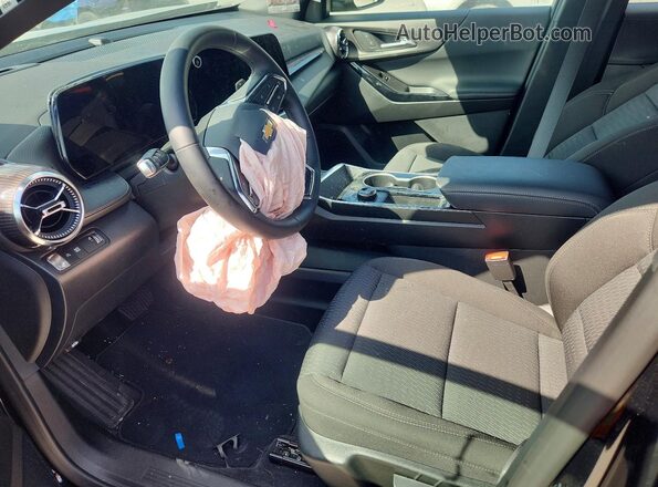 3GNAXHEG3TL273615 2026 CHEVROLET EQUINOX Black Widok wnętrza z przodu