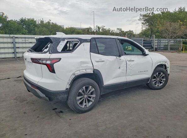 3GNAXHEG5SL207128 2025 CHEVROLET EQUINOX White Задня права чверть