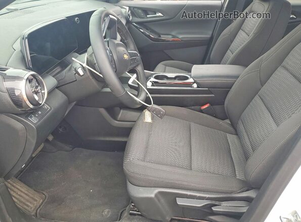 3GNAXHEG5SL207128 2025 CHEVROLET EQUINOX White Вид салону спереду