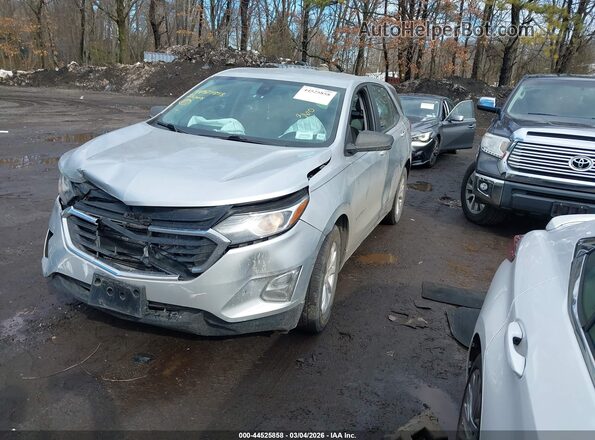 3GNAXHEV1MS150451 2021 CHEVROLET EQUINOX Silver Передня ліва чверть