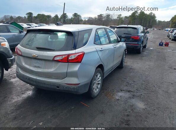 3GNAXHEV1MS150451 2021 CHEVROLET EQUINOX Silver Задня права чверть