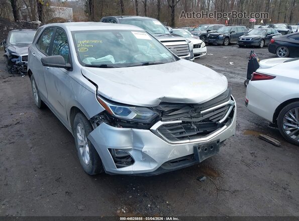 3GNAXHEV1MS150451 2021 CHEVROLET EQUINOX Silver Вид спереду