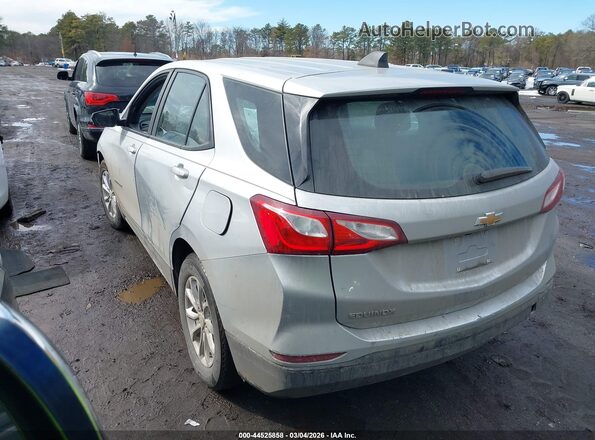 3GNAXHEV1MS150451 2021 CHEVROLET EQUINOX Silver Задня ліва чверть