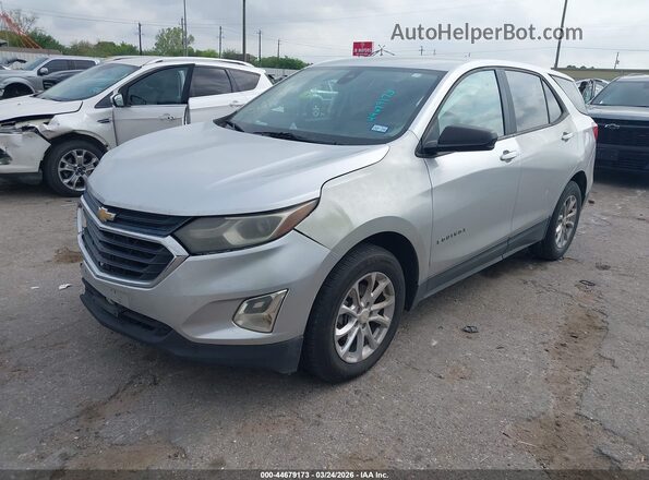 3GNAXHEV2MS114459 2021 CHEVROLET EQUINOX Silver Առջևի ձախ երեք քառորդ տեսարան