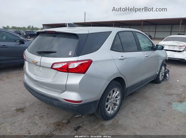 3GNAXHEV2MS114459 2021 CHEVROLET EQUINOX Silver Հետևի աջ
