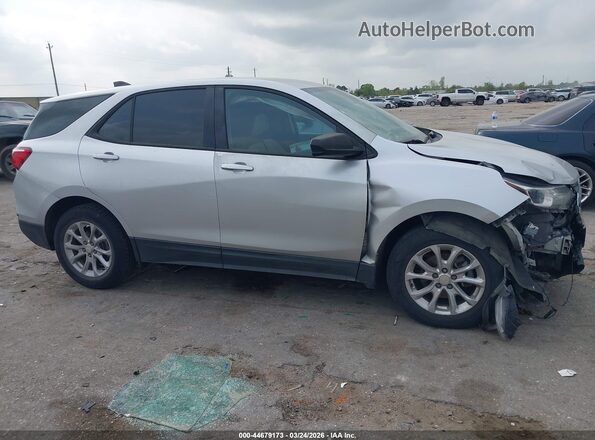 3GNAXHEV2MS114459 2021 CHEVROLET EQUINOX Silver Սալոնի հետևի տեսք
