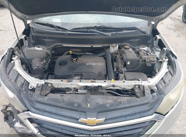 3GNAXHEV2MS114459 2021 CHEVROLET EQUINOX Silver Հետևի տեսք