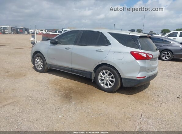 3GNAXHEV2MS157991 2021 CHEVROLET EQUINOX Silver Trasero izquierdo