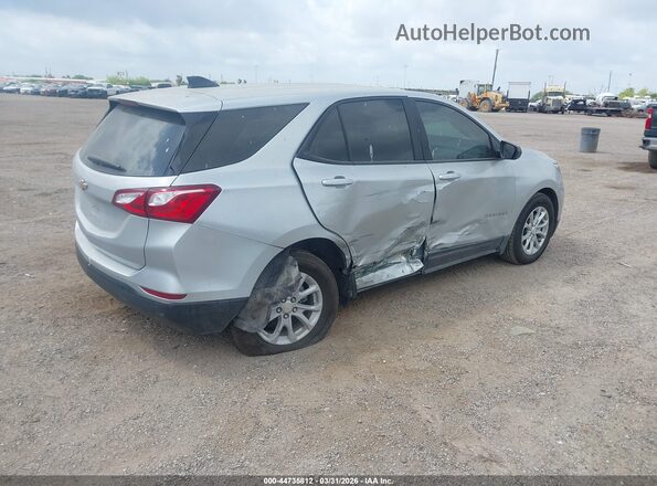 3GNAXHEV2MS157991 2021 CHEVROLET EQUINOX Silver Trasero derecho