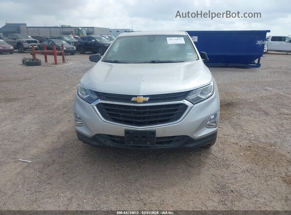 3GNAXHEV2MS157991 2021 CHEVROLET EQUINOX Silver Vista del cuadro de instrumentos