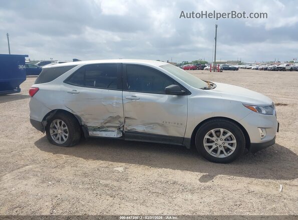 3GNAXHEV2MS157991 2021 CHEVROLET EQUINOX Silver Vista interior trasera