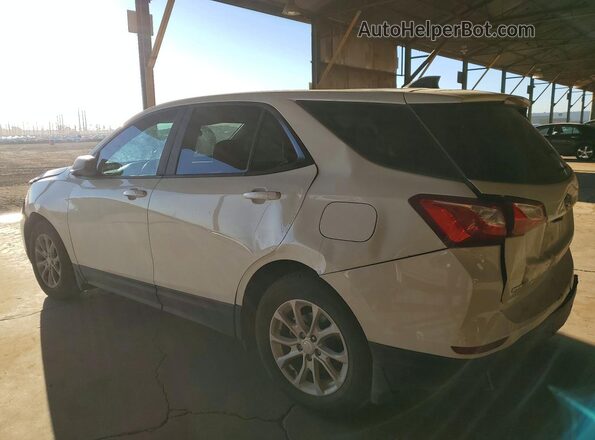 3GNAXHEV3MS141671 2021 CHEVROLET EQUINOX White Trasero izquierdo