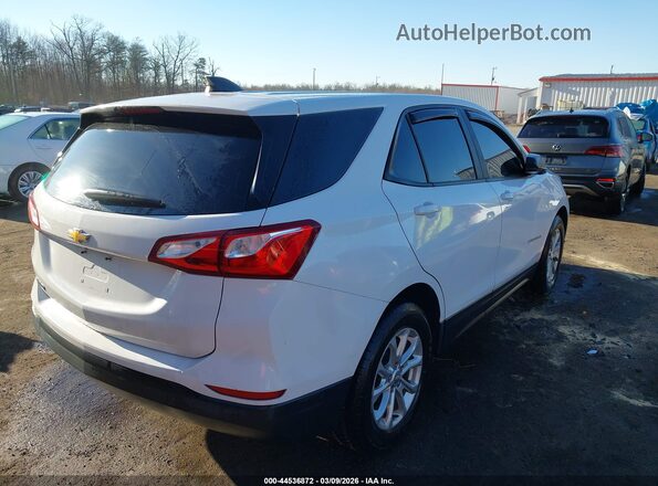 3GNAXHEV9LS643115 2020 CHEVROLET EQUINOX White Задня права чверть