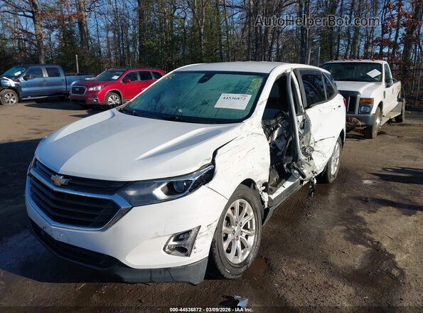 3GNAXHEV9LS643115 2020 CHEVROLET EQUINOX White Передня ліва чверть