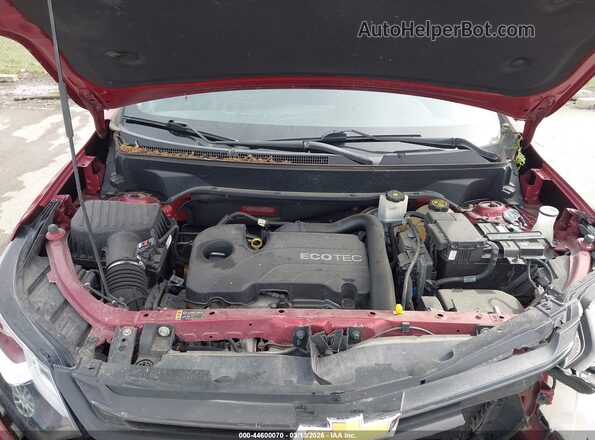 3GNAXJEV2JS560873 2018 CHEVROLET EQUINOX Red Widok z tyłu