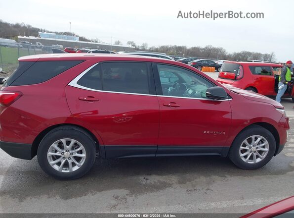 3GNAXJEV2JS560873 2018 CHEVROLET EQUINOX Red Widok wnętrza z tyłu