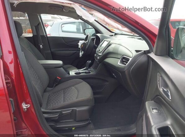 3GNAXJEV2JS560873 2018 CHEVROLET EQUINOX Red Widok wnętrza z przodu