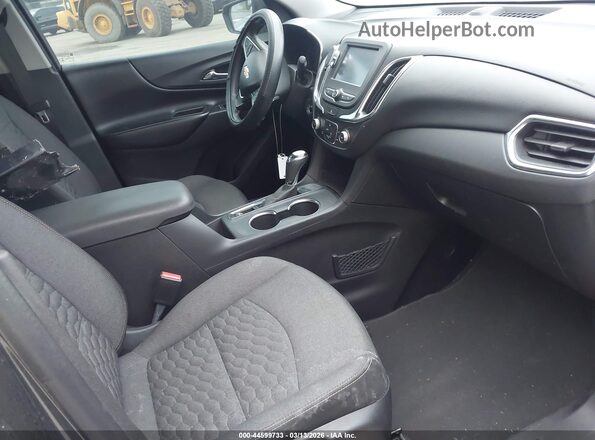3GNAXJEV7JS555829 2018 CHEVROLET EQUINOX Gray წინა სალონის ხედი