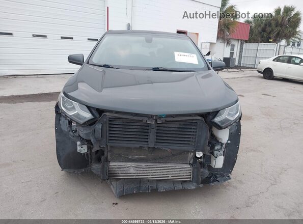 3GNAXJEV7JS555829 2018 CHEVROLET EQUINOX Gray წინა ხედი