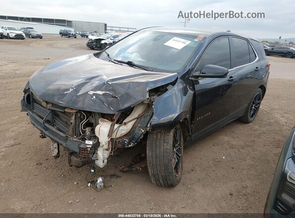 3GNAXKEV3MS129114 2021 CHEVROLET EQUINOX Black Առջևի ձախ երեք քառորդ տեսարան