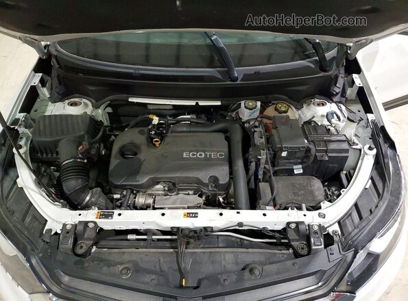 3GNAXKEV3MS154787 2021 CHEVROLET EQUINOX White ძრავის განყოფილების ხედი