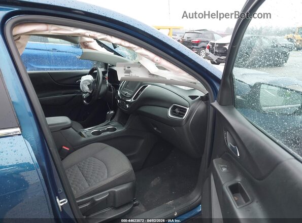 3GNAXKEV4ML322835 2021 CHEVROLET EQUINOX Blue Front interior view