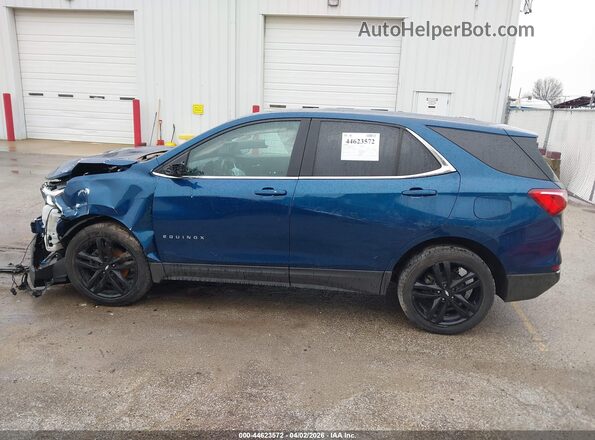 3GNAXKEV4ML322835 2021 CHEVROLET EQUINOX Blue 