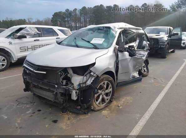 3GNAXKEX7JS603644 2018 CHEVROLET EQUINOX Silver Vista tres cuartos delantera izquierda